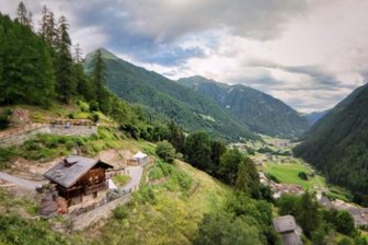 Ferienhütte Chalet Berghof L'Aret