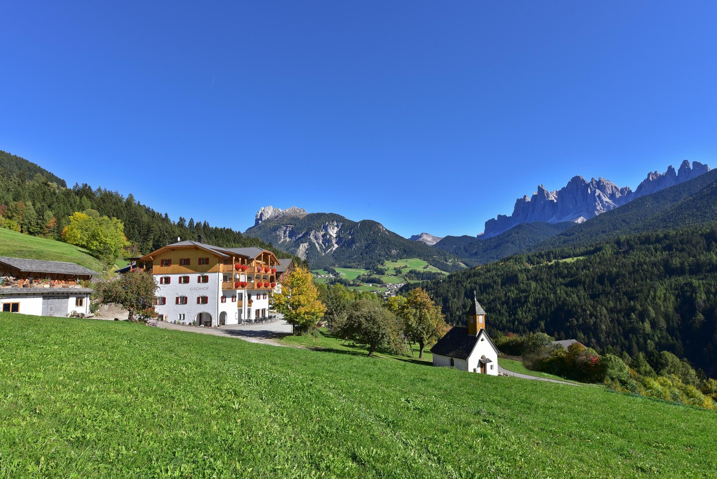 Hotel Gsoihof Val di Funes Valle Isarco Hotel Gsoihof Val di Funes Valle Isarco