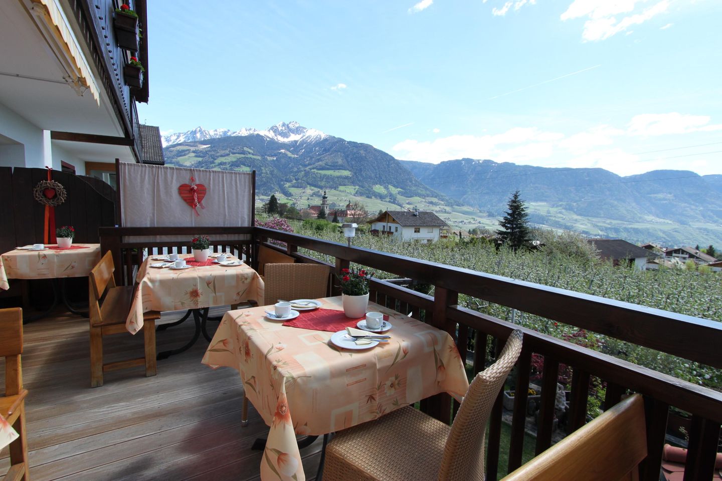 Zimmer mit Frühstück Ortswies 36 Dorf Tirol Meran und