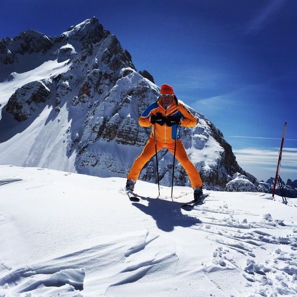 Ski instructor Paolo D’Amico - Cortina d’Ampezzo