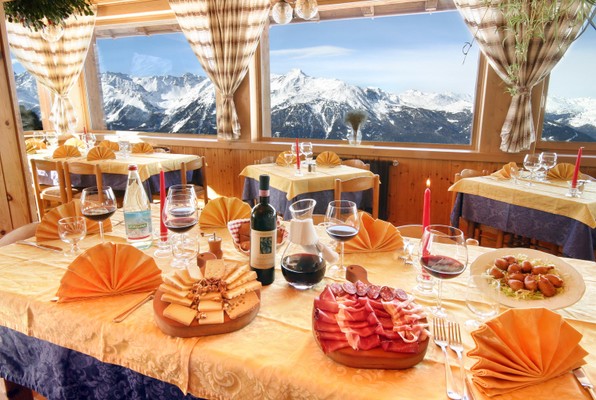 The restaurant Valdisotto (Bormio and surroundings) Chalet dei Rododendri