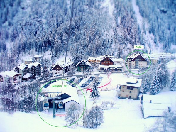 La posizione Appartamento Casa Francesca Peio Terme
