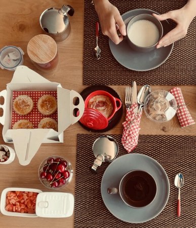 La colazione Bed & Breakfast Cà Rossa