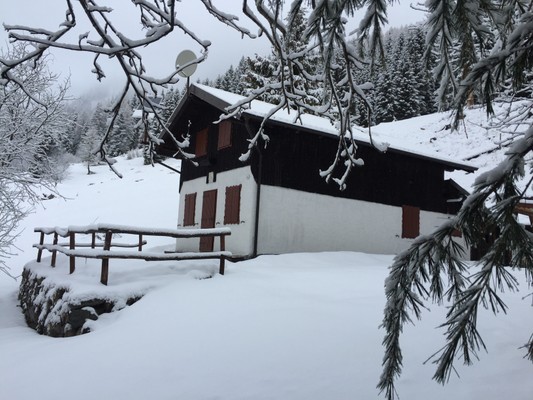 Foto Außenansicht Ferienhütte Ornella