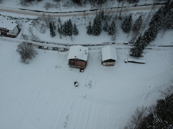 Foto invernale di presentazione Affittacamere Pedibosco bed