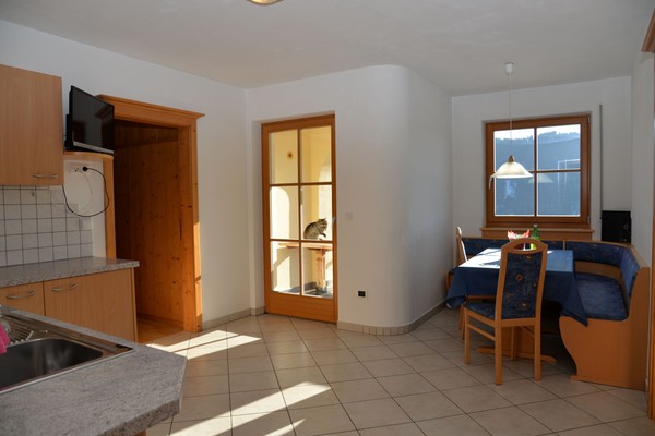 La zona giorno Appartamenti in agriturismo Unterwirtshof