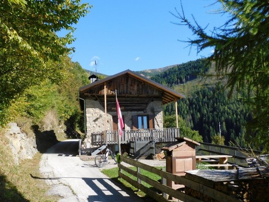 Foto esterno Appartamento in baita Maso Tottn Bergchalet