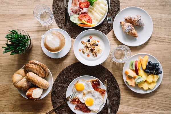 The breakfast Hotel Obereggen