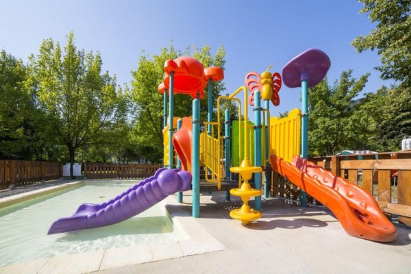 Foto vom Kinderspielplatz