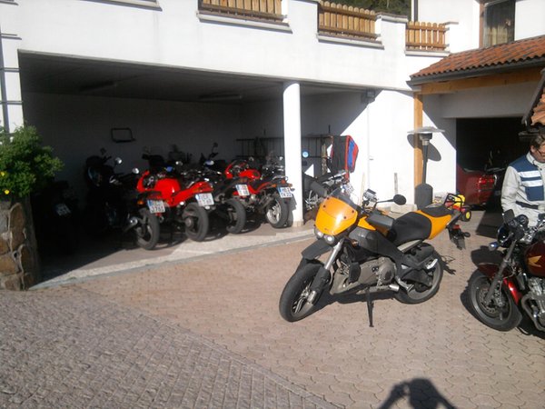 The car park Gasthof (Small hotel) Specker