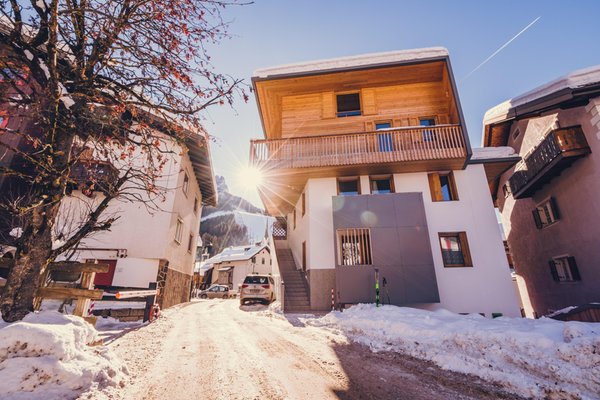 Foto invernale di presentazione Appartamenti Ciasa Nü