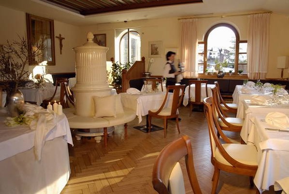 The restaurant Nova Levante / Welschnofen Romantik Hotel Post