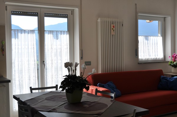 Das Wohnzimmer Ferienwohnung Panorama