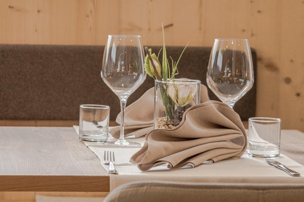 Il ristorante Colfosco Crëp Sella