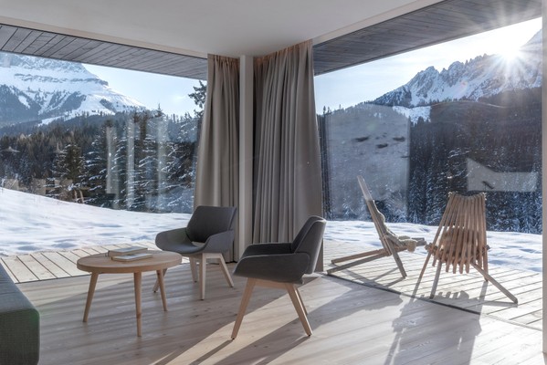The living room Farmhouse apartments Karerhof