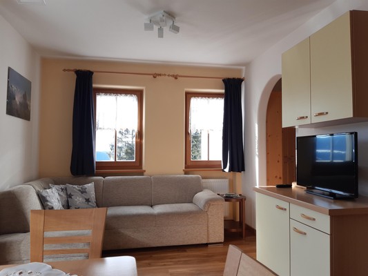 The living area Farmhouse apartments Innerfohrerhof