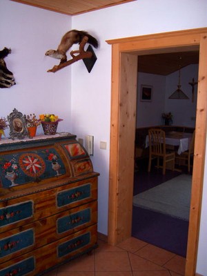 The common areas Farmhouse apartments Oberpoppenerhof