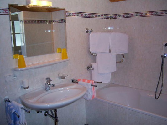 Photo of the bathroom Farmhouse apartments Oberpoppenerhof