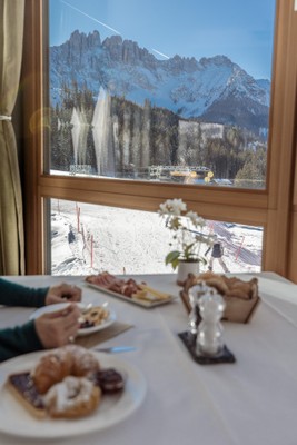La colazione Hotel Moseralm
