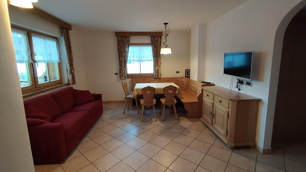 La zona giorno Residence Ercabuan