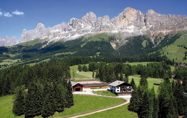 Position Farmhouse apartments Angerle - Alm Carezza / Karersee