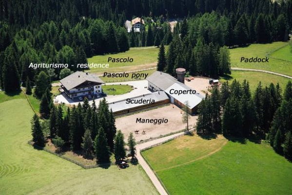 Position Farmhouse apartments Angerle - Alm Carezza / Karersee