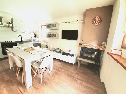 La zona giorno Appartamento La Casa di Matilde