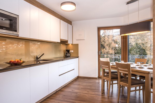 The living area Apartments Arpa Chalet