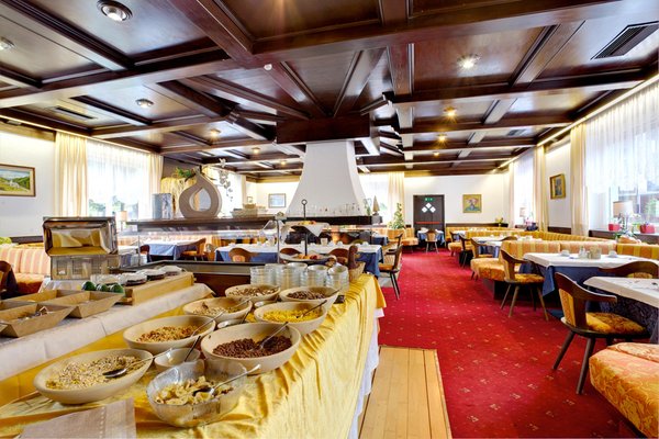 Il ristorante Carezza Castel Latemar