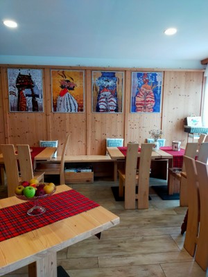 The restaurant Bosentino (Altopiano della Vigolana) Maso Flonkeri