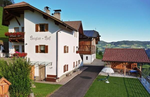 Foto Außenansicht Ferienwohnungen auf dem Bauernhof Heigler