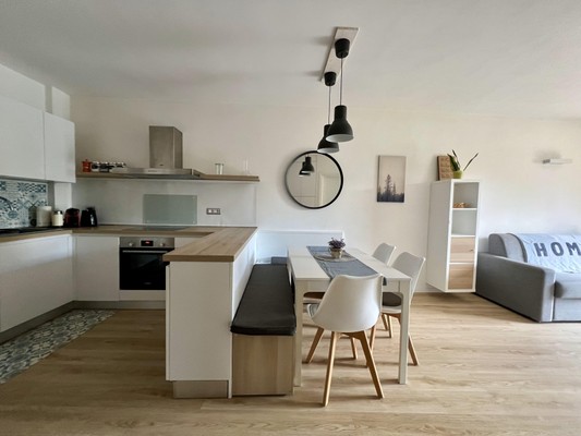La zona giorno Appartamenti Molveno Centro