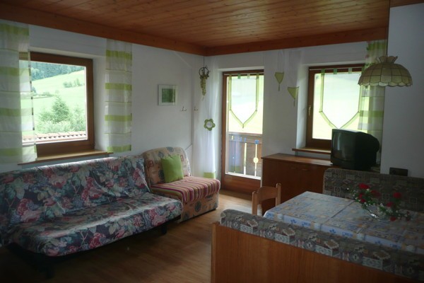 La zona giorno Appartamenti Haus Mucher