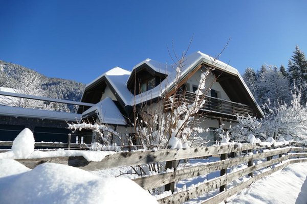 Photo exteriors in winter Casa dello Scoiattolo
