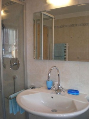 Foto del bagno B&B + Appartamenti Oberlechnerhof