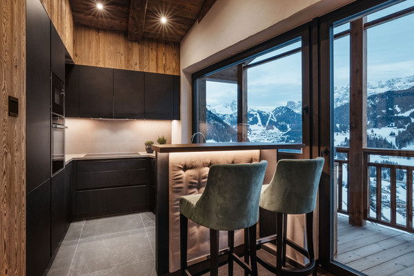 Foto der Küche Luxury Chalet Lefiro