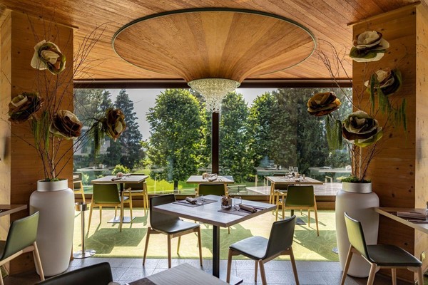 The restaurant Asiago Linta Hotel Wellness & Spa