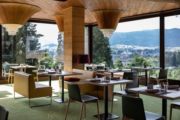 The restaurant Asiago Linta Hotel Wellness & Spa