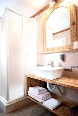 Foto del bagno Rifugio-Hotel Valmaron