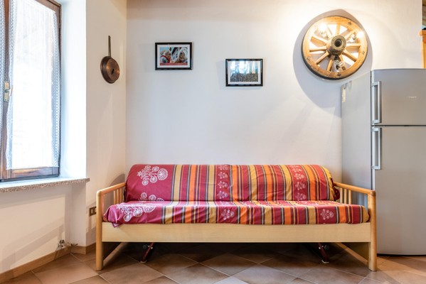 The living room Apartment Dimora al Portico