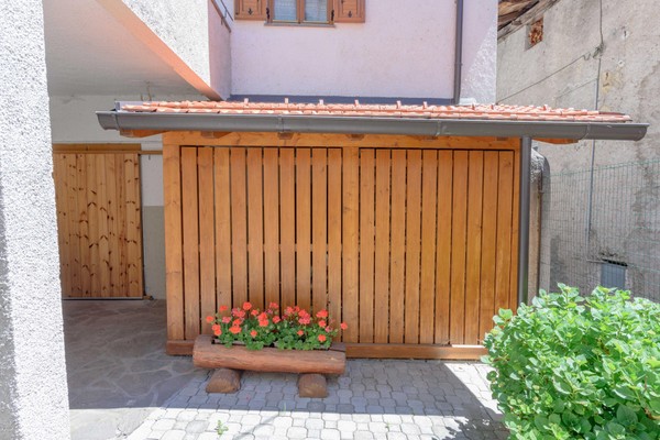 The entrance