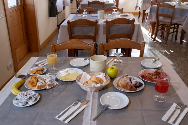 Das Frühstück Hotel Trattoria Speranza