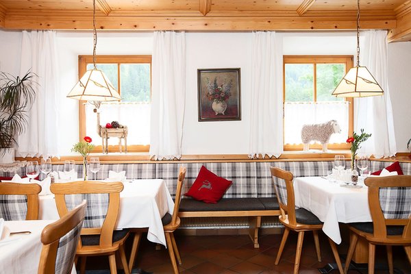 Il ristorante Anterselva Messnerwirt