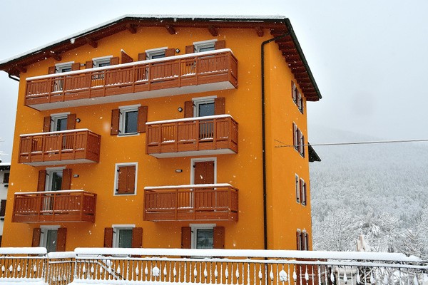 Foto Außenansicht Ferienwohnungen Al Maso Fovo