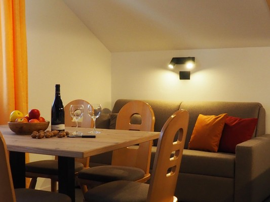 The living area Garni (B&B) + Apartments Santl