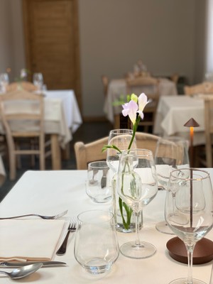 The restaurant Treschè Conca (Roana) Locanda Stella Alpina