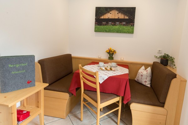 The living area Farmhouse apartments Bergerhof