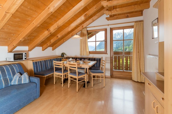 The living area Farmhouse apartments Bergerhof