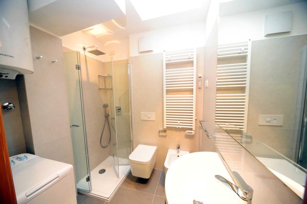 Foto del bagno Appartamento Larice Due