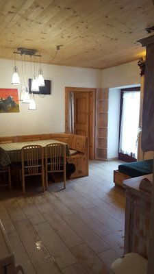 The living area Apartment in hut Volpe Rossa